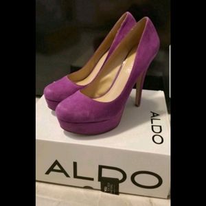 Aldo, Purple Pumps, Euro Size 40B, US Size 9
